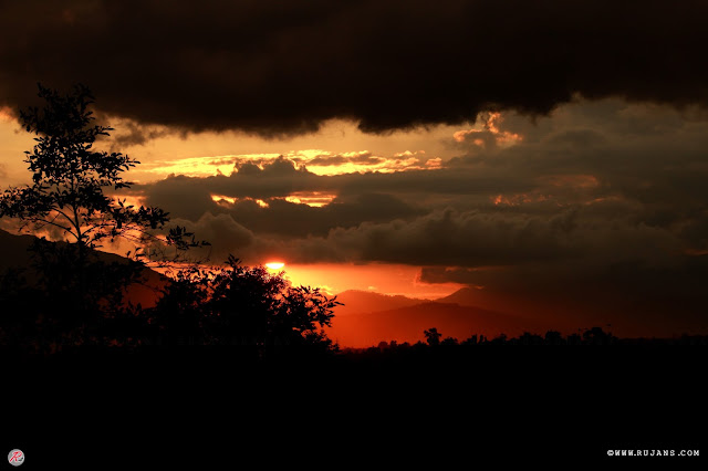 Sunset at Kathmandu Valley