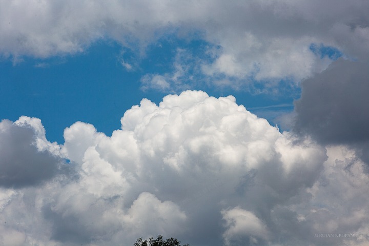 Cumulus clouds — 6