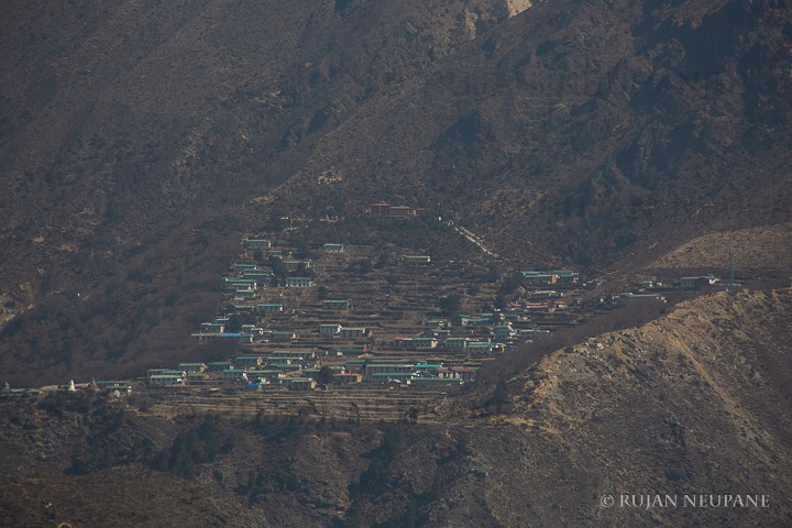 Phortse village Everest region